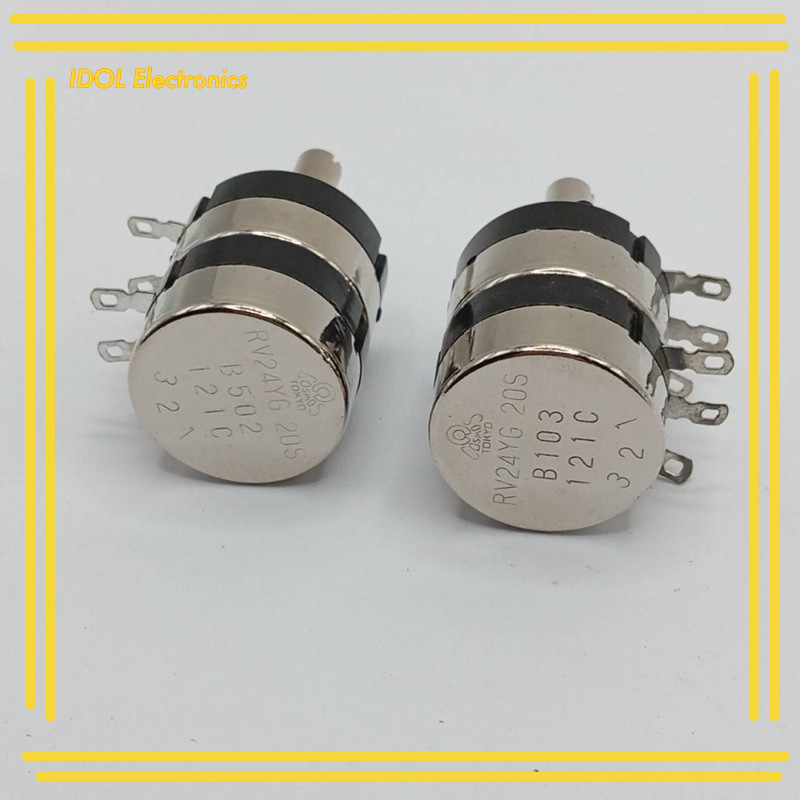 ราคาถูก! RV24YG 20S 103B 502B วอลุ่ม vr 10k 5k 2ชั้น สินค้าพร้อมส่ง จากไทย RV24Y G 20S 103B 502B