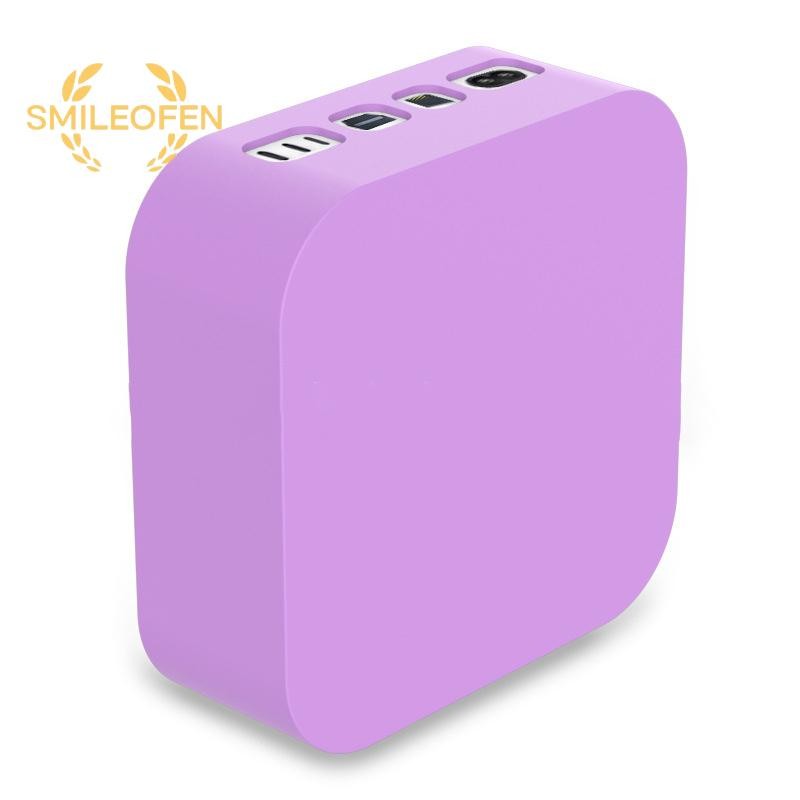 [Smileofen] เคสคอมพิวเตอร์ PC เดสก์ท็อปสีสันสดใสสําหรับ Mac Mini M4 M4 Pro 2024 ฝาครอบป้องกันซิลิโคนใหม่
