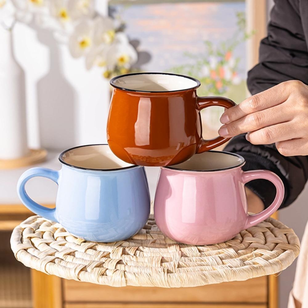 แก้วกาแฟ แผนที่มหาสมุทร,นอร์ดิก300/400มล ถ้วยนมเซรามิก,น่ารักสีทึบวินเทจถ้วยชาห้องนั่งเล่น ราคา ถูกที่สุด ดีลบีเคเค แกลเลอรีภาพที่ 4