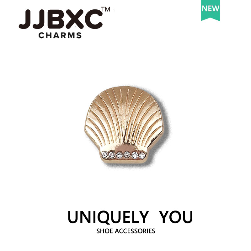 JJBXC cross จิบบิท โลหะเพชรผีเสื้อ หัวเข็มขัดแฟชั่น จิ๊บบิท ตัวติดรองเท้า cross - รูปที่ 4