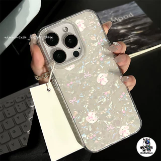 ลูกแมวน่ารัก เคสไอโฟน16 สำหรับ IPhone 12 11 15 13 16 14 Pro Max 7Plus 8Plus XR XS X Max 7 15 8 Plus SE เคสไอโฟนสวยๆ Case