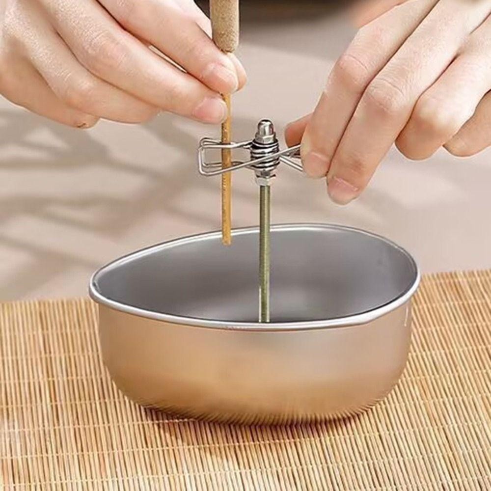 Hgougv656 ขายึดขดลวดกันยุง, คลิปหนีบธูปแม่เหล็กมัลติฟังก์ชั่น, ซ็อกเก็ตธูปไม้สแตนเลสธูปบ้านยากันยุง - รูปที่ 6