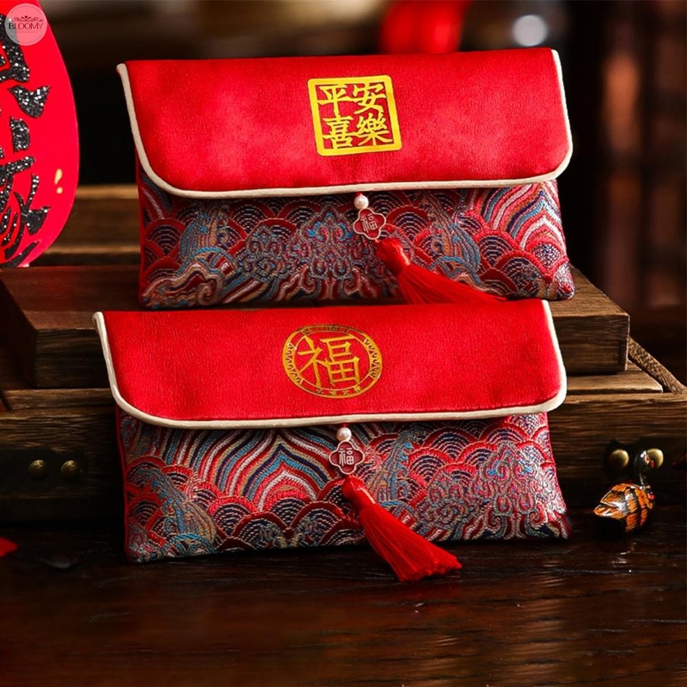 <BLOOMY>Sophisticated Design of New Year Fabric Envelope Bags in Various Styles❀