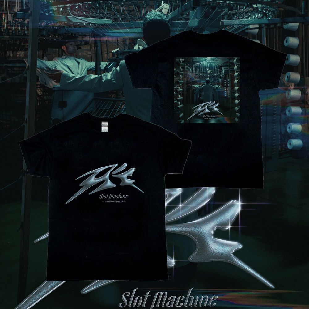 【พร้อมส่ง】slot Machine Band เสื้อยืดคอกลมแขนสั้นพิมพ์ลายสองด้าน