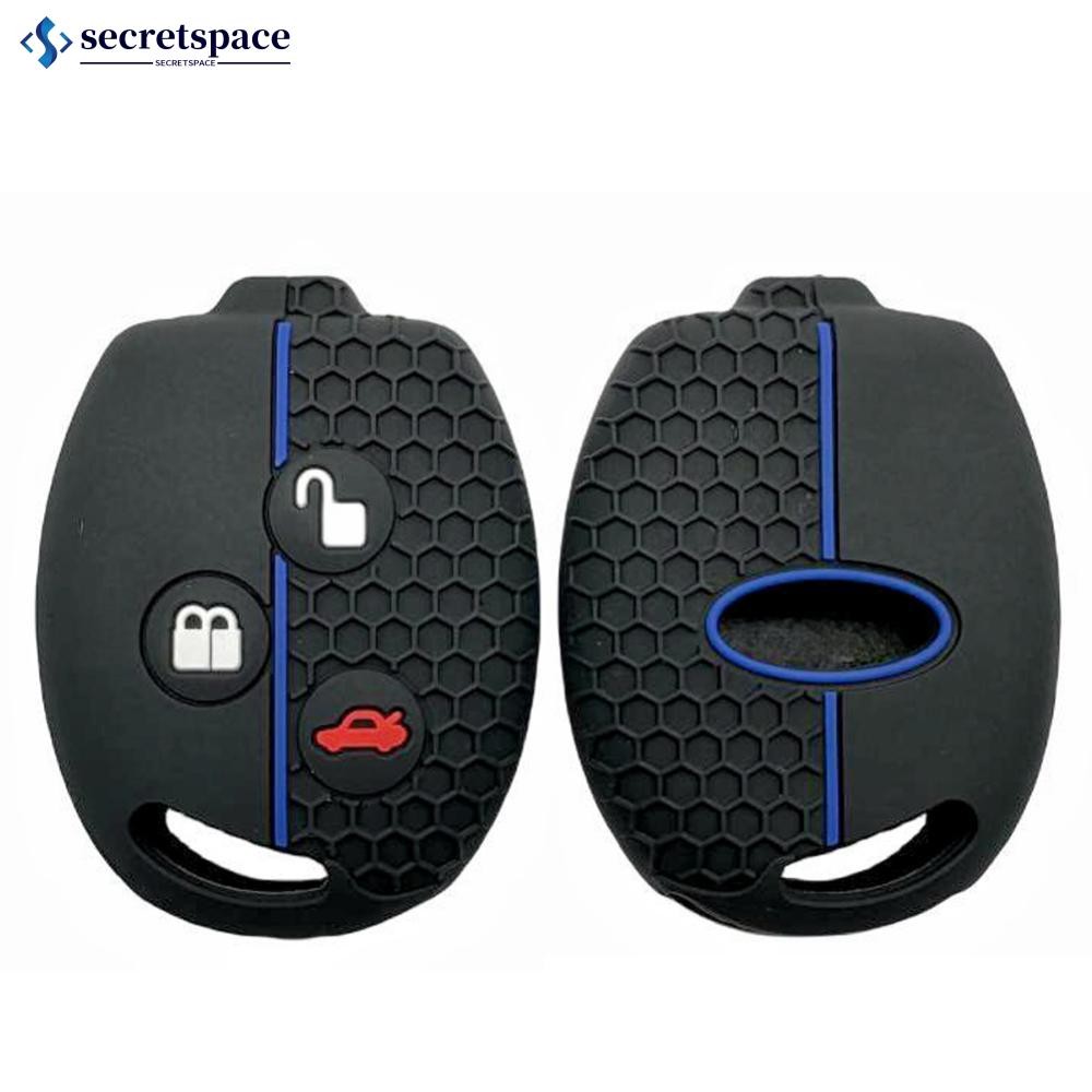 SECRETSPACE ซิลิโคนฝาครอบป้องกัน Fob อุปกรณ์เสริมสําหรับ Ford Fiesta Mk7 Mk5 Mk6 Mondeo Focus 2 Mk2 