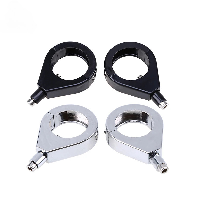 POSSBAY รถจักรยานยนต์ไฟเลี้ยวส้อม Mount Bracket 39 มม.41 มม.ไฟแสดงสถานะ Relocation Clamp สําหรับ Har