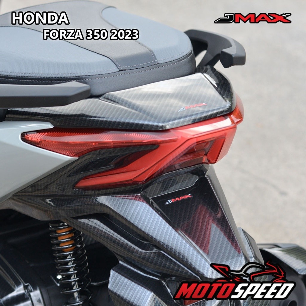 ฝาครอบบังโคลนท้าย Forza 350 ปี 2023-25  ตรงรุ่น ลายฟิล์มคาร์บอน 6D ของแต่ง -Motospeed