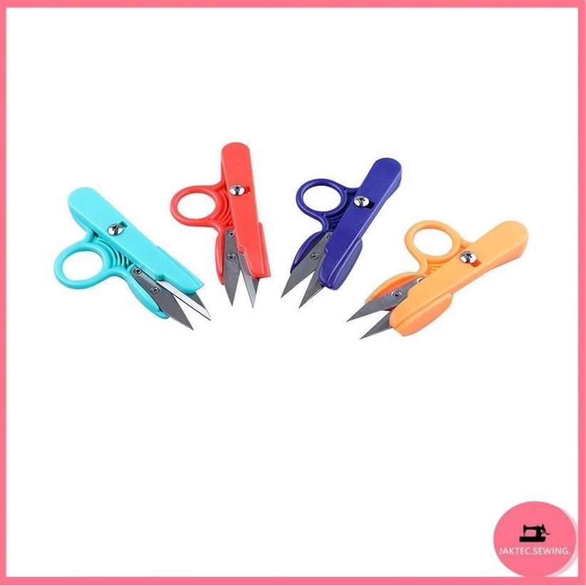 กรรไกรตัดเศษด้าย(ด้ามจับพลาสติกถนัดมือ) รุ่น : TC-800 (ไม่สามารถเลือกสีได้)