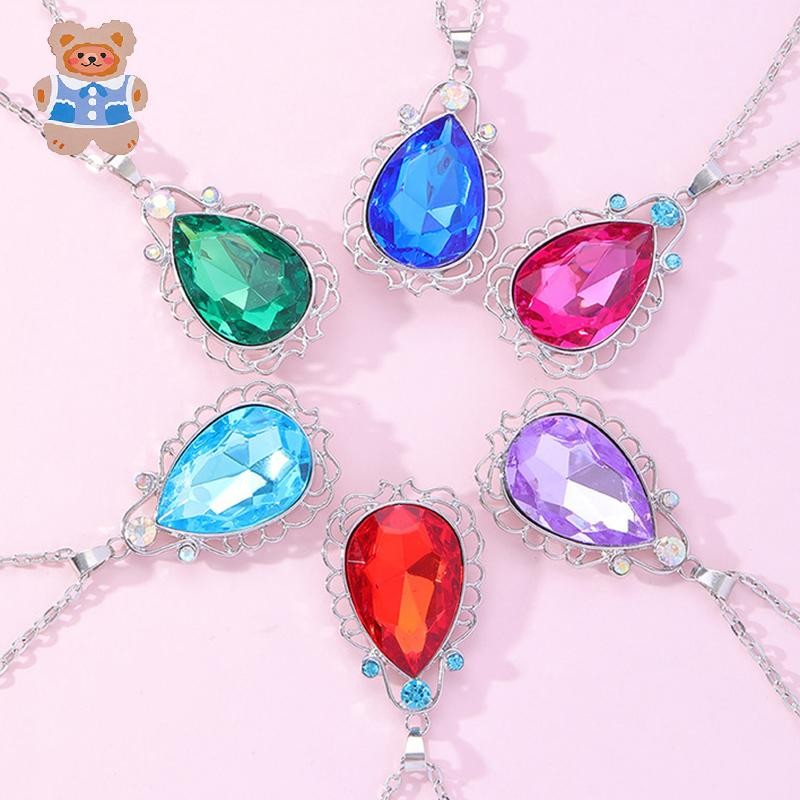 [CRS]ยุโรปและอเมริกาผลิตภัณฑ์ใหม่Sophia magic Gemสร้อยคอเจ้าหญิงพระเครื่องเด็กสาวจี้