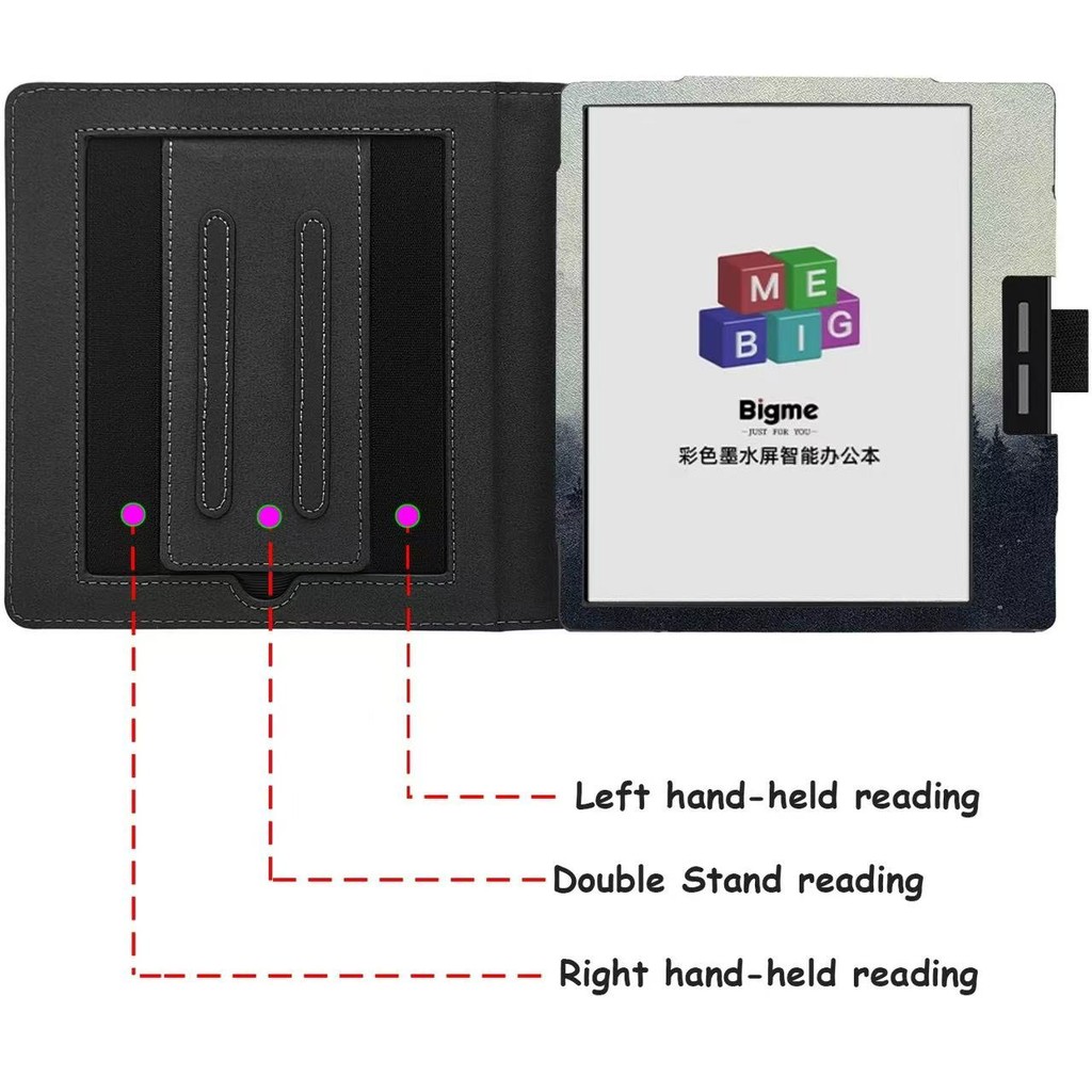 Bigme B751C/B751C Sleep Wake-up Support Hand Support Protective Case [จัดส่งในวันเดียวกัน]