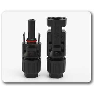 MC4 Connector หัว mc4โซล่าเซลล์ 10 คู่ สายไฟโซล่าเซล หัวต่อแผงโซล่าเซลล์ มาตรฐาน TUV และ IP68 30A Male Female M/F Wire