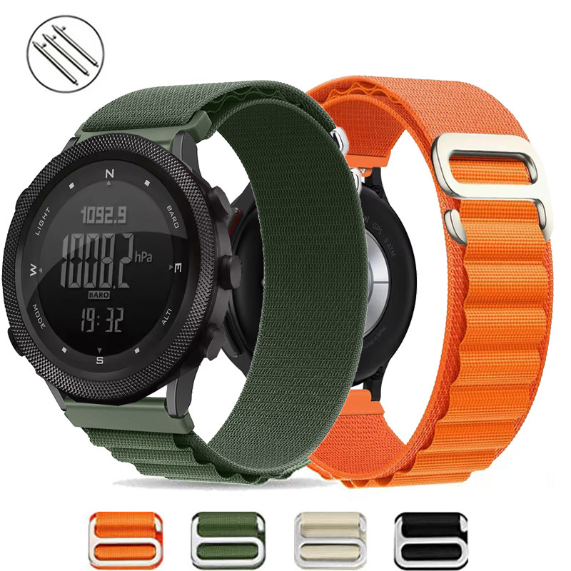 Alpine Loop Band สําหรับ NORTH EDGE APACHE-46 สมาร์ทนาฬิกา Replacment สร้อยข้อมือ 20 มม.22 มม.สําหรั