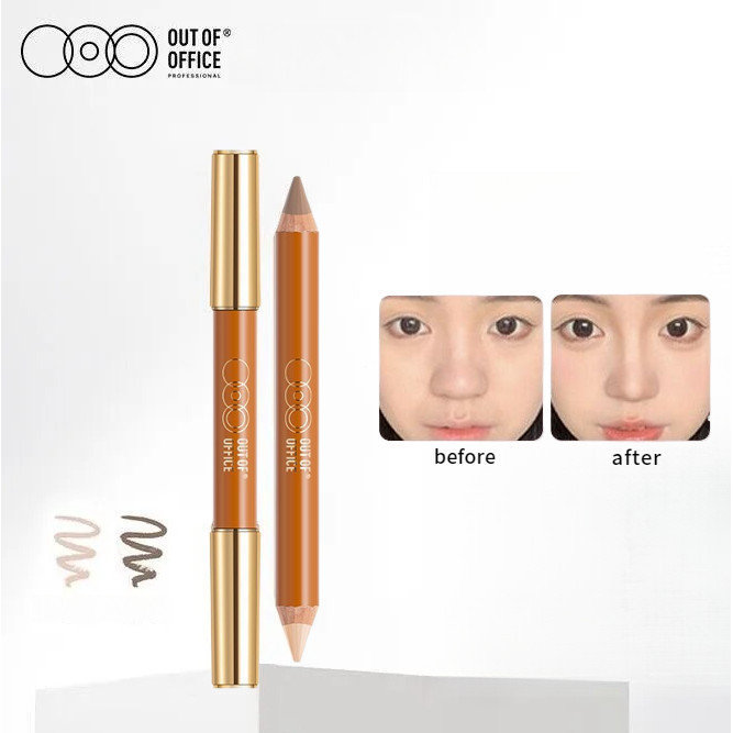 OUTOFOFFICE Contour ปากกา Double-Ended Contour ปากกา OOO Shade Zhong ปากกาสามมิติ Highlight Brighten