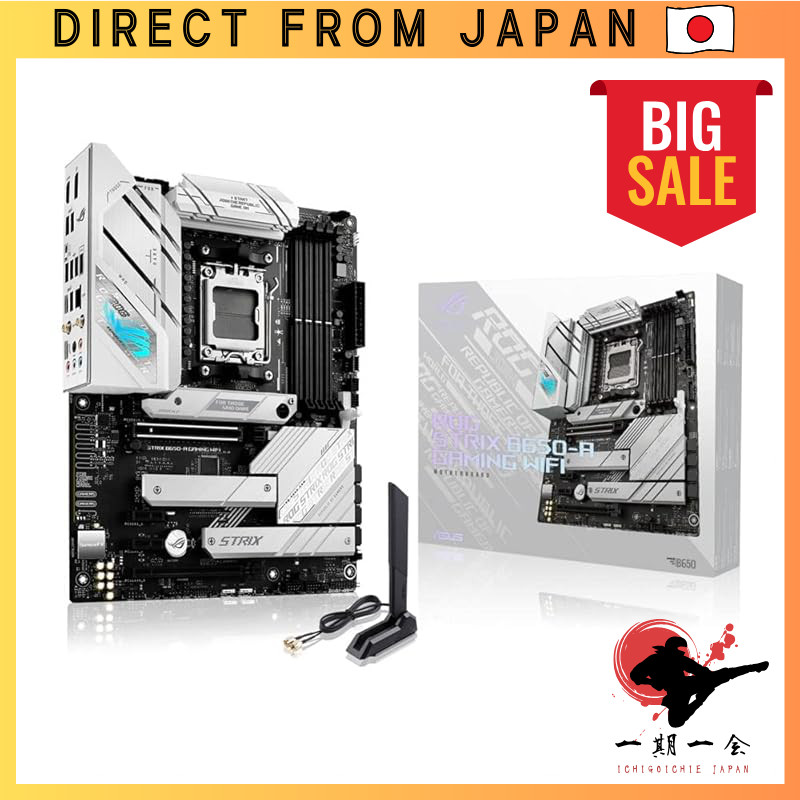ASUS ROG STRIX B650-A GAMING WIFI ATX Motherboard for AMD Ryzen 7000 Series (AM5) - Authorized Domes