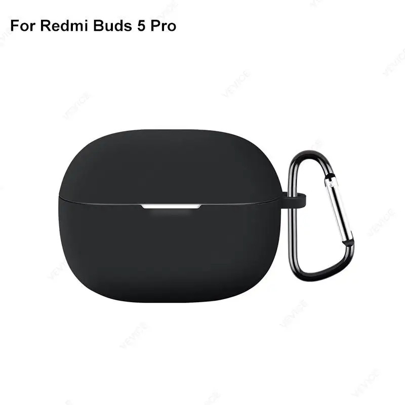 Redmi buds 5 pro กรณีชุดหูฟังไร้สายซิลิโคนสําหรับ Xiaomi Redmi buds buds 5 pro Buds5 pro buds 5 pro กรณี Coque Fundas