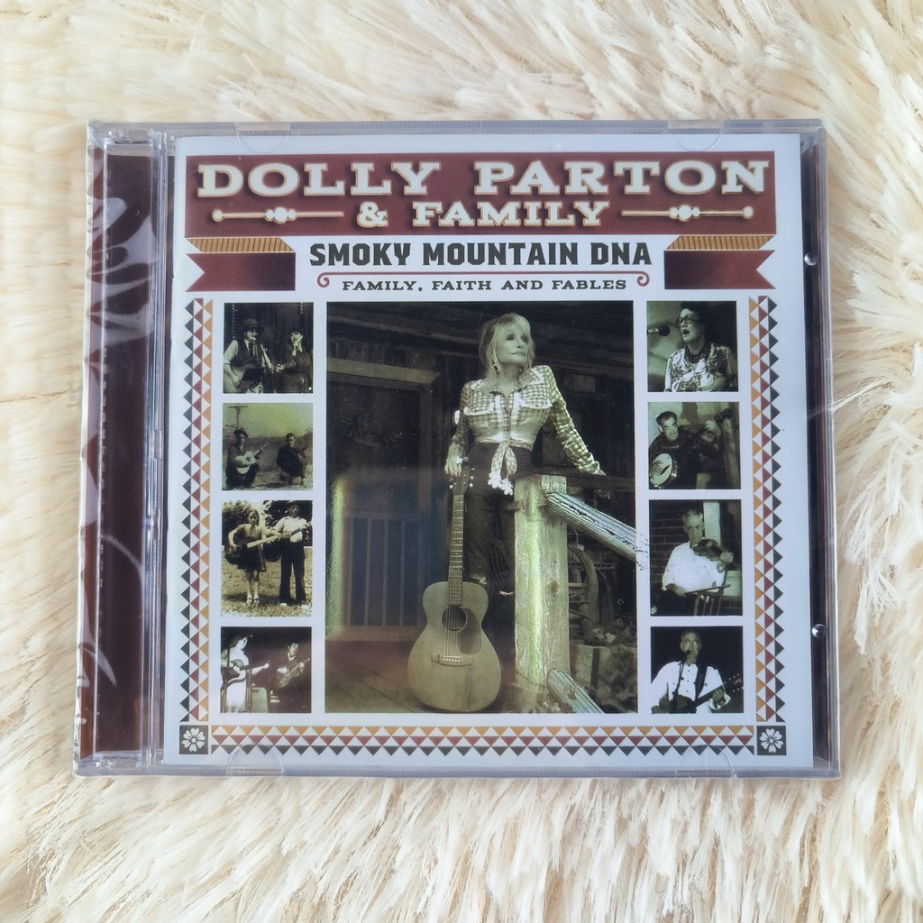 Dolly Parton Smoky Mountain DNA: ครอบครัว ศรัทธาและนิทาน 2CD Country Album YE001
