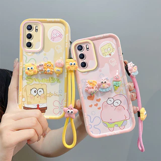 เคส OPPO A16 A16S A54S Anti fall อะนิเมะการ์ตูน TPU ซิลิโคนอ่อนนุ่ม 3D เคสโทรศัพท์น่ารัก XXLK