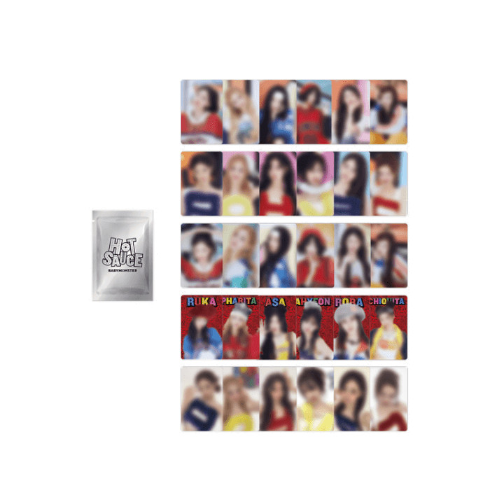 BAEMON RANDOM TRANDING CARD SET- DRIP SELFIE, FOREVER, 24AUDUMN - การ์ดภาพมุมมน Baemon