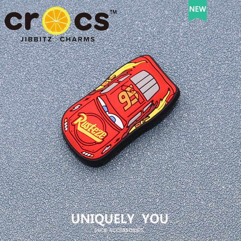 jibbitz cross รองเท้าหัวเข็มขัดรู อุปกรณ์เสริมรองเท้า DIY รถการ์ตูนน่ารัก สำหรับรองเท้าแฟชั่น จิ๊บบิท ตัวติดรองเท้า cross