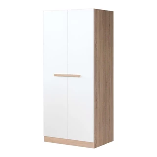 Koncept Furniture ตู้เสื้อผ้าบานเปิด 80 ซม. รุ่น Hanz สีไม้อ่อน (80x60x180 ซม.) แบรนด์ KONCEPT FURNITURE