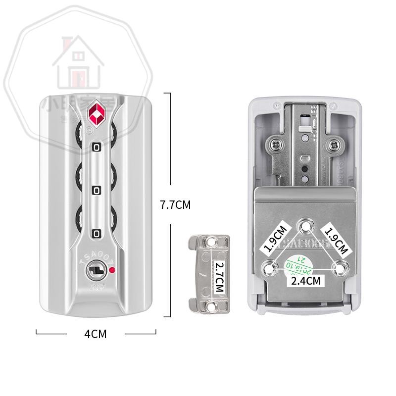 [พร้อมสต็อก] Tsa13066 customing Lockศุลกากรล็อคกรอบอลูมิเนียมรถเข็นกรณีซ่อมกระเป๋าเดินทางอุปกรณ์เสริม tsa007ศุลกากรล็อค