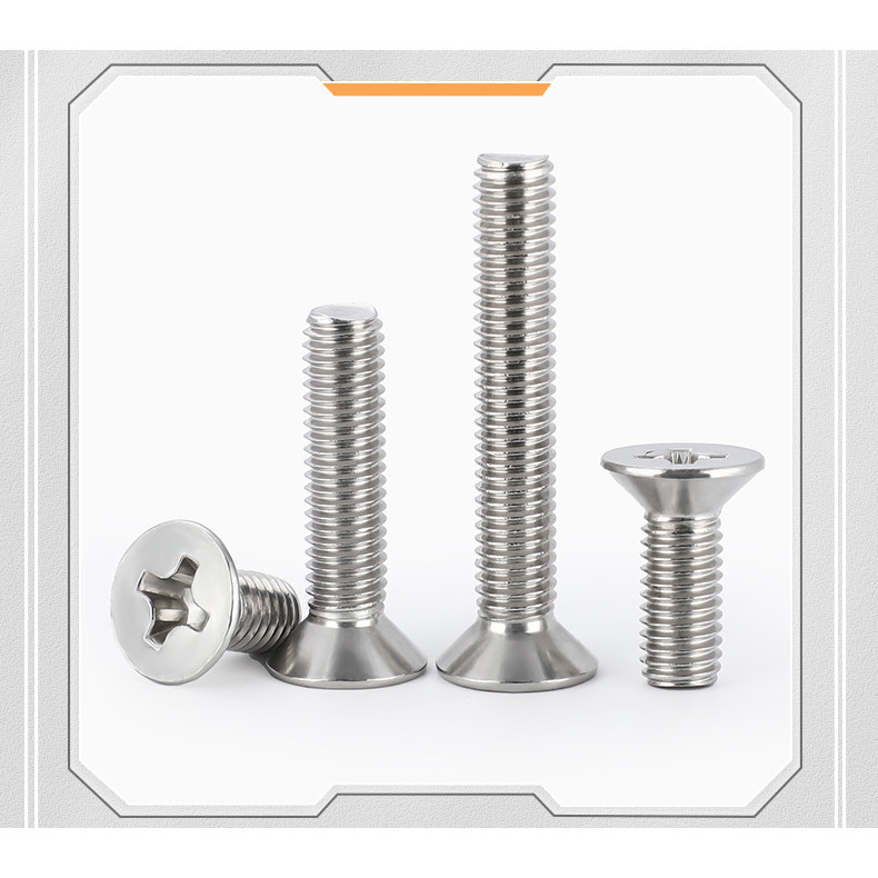 [MHJ] 304 สแตนเลสขยาย Phillips Countersunk สกรูหัวแบนสกรูยาวพิเศษยาวพิเศษ M8-12 ราคา ถูกที่สุด ดีลบีเคเค แกลเลอรีภาพที่ 3