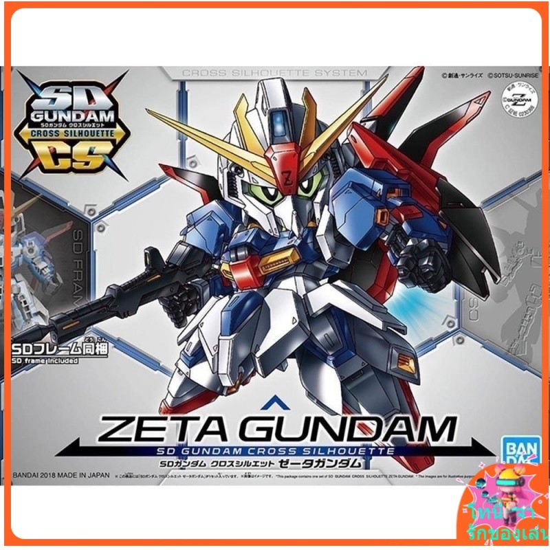 จุด Bandai sdcs05 Z กันดั้ม Zeta พร้อมโครงกระดูก SD BB นักรบรุ่น Q ประกอบโมเดลเคลื่อนย้ายได้