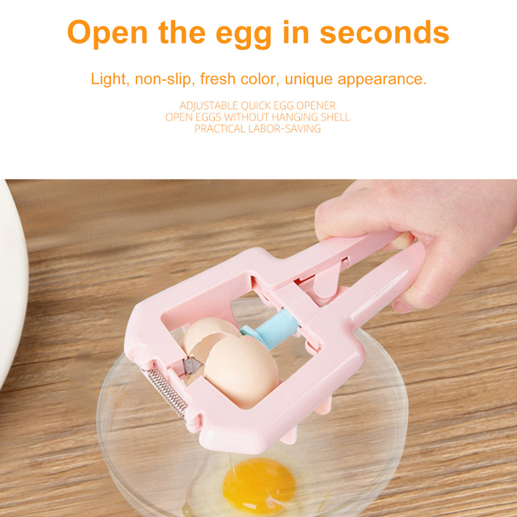 Amar Mess-free Egg Opener Egg Cracking Tool สําหรับไข่ Easy Egg Opener เครื่องมือสําหรับ Quick Egg C