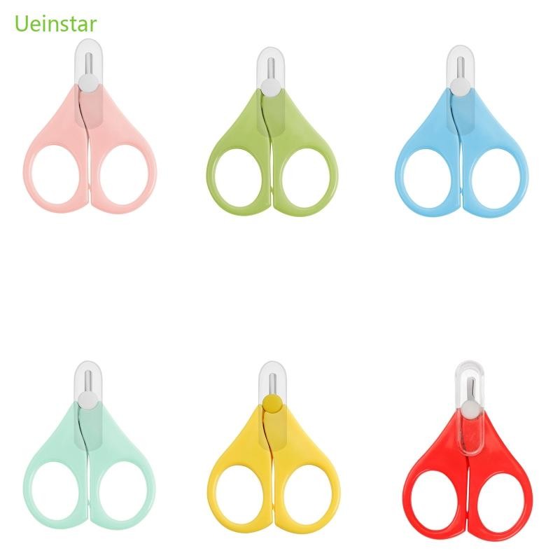 Uein Baby Safety Nail Clipper Finger Trimmer Scissor แบบพกพา Mini Nail Cutter กรรไกรตัดเล็บเด็ก Nail Care Nail สําหรับ