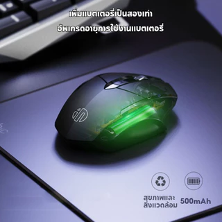 เมาส์ไร้สายชาร์จ 2.4G INPHIC PM-6 Office Mute สำหรับ PC แล็ปท็อป แท็บเล็ต และโทรศัพท์มือถือ