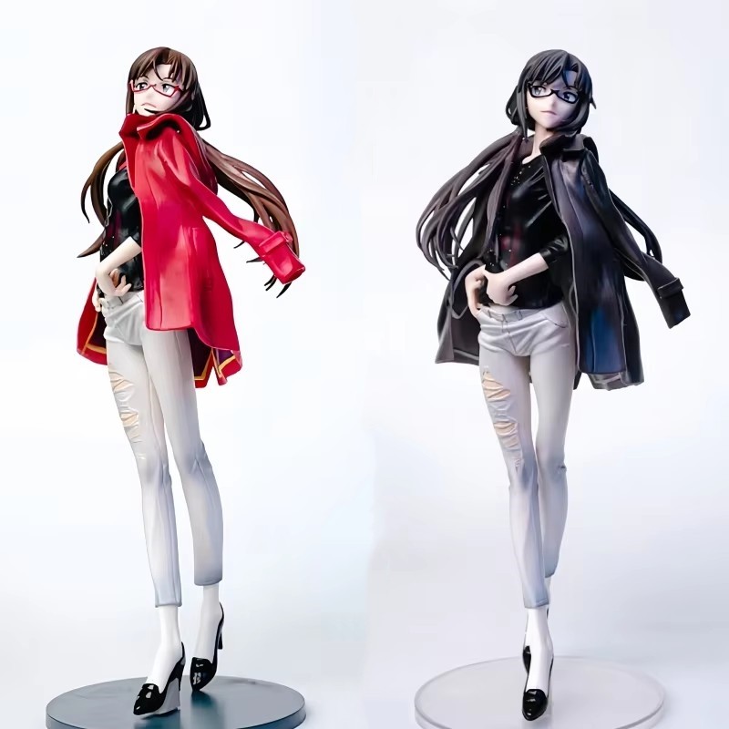 Evangelion Mari Makinami Illustrious อะนิเมะสาวรูปของเล่นตุ๊กตา