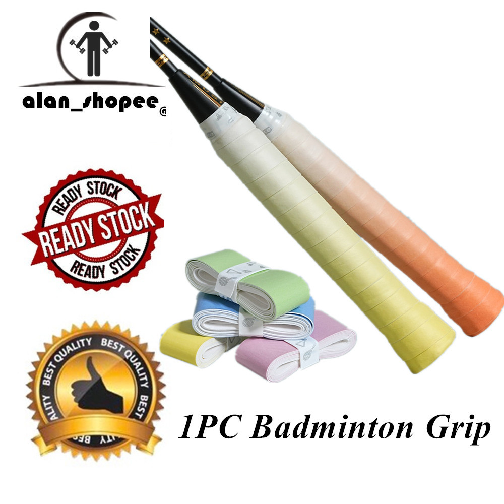 1 ชิ้น Pickleball แบดมินตันไม้เทนนิส Grip Overgrips พร้อม Velvety Comfort สําหรับ Anti Slip และดูดซับ Grip