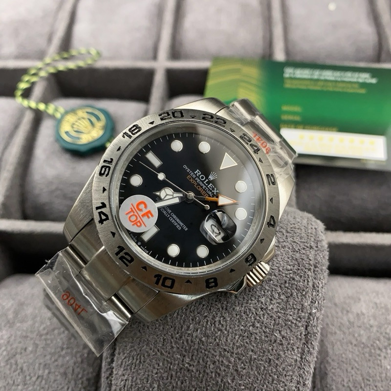 (สินค้าพร้อมส่ง) นาฬิกาข้อมือ Rolex Explorer II งานสวย  TOP VIP เหมือนแท้ทุกจุดครับ