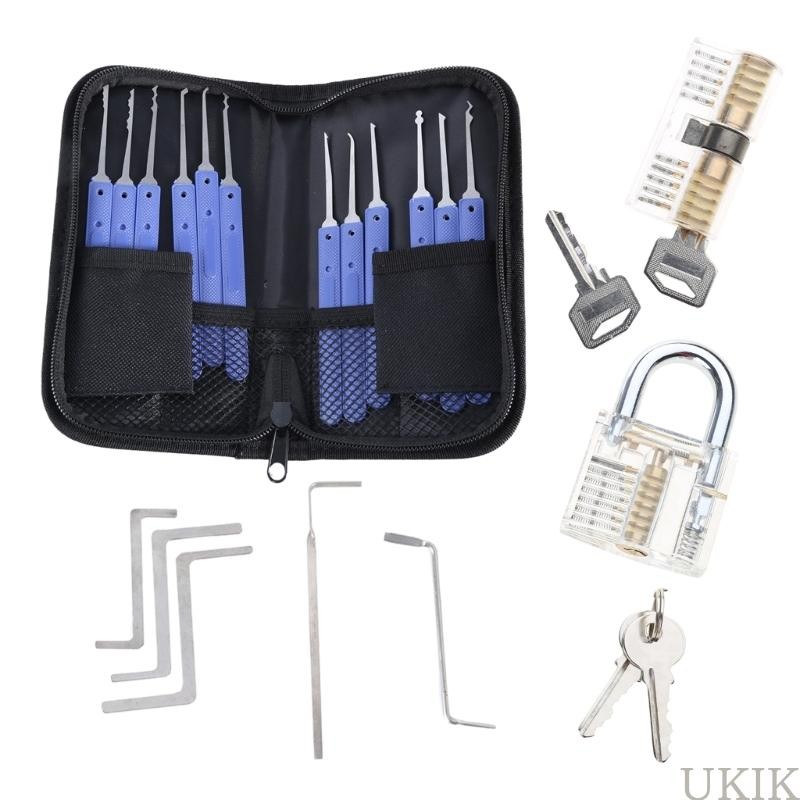 Ukik Lock Pick Set Broken Key ลบ Auto Locksmith Tool Key Extractor Lock Picks Hand Tool Locksmith Pi