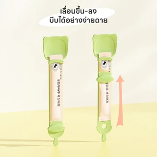 ช้อนป้อนอาหารแมว ช้อนป้อน ที่ให้ขนมแมวเลีย ช้อนบีบอาหาร ใช้งานสะดวก ไม่หกเลอะเทอะ สามารถพกพา ใช้ซ้ำได้