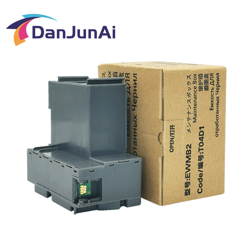 T04D1 หมึกบํารุงรักษากล่องสําหรับ EPSON M1140 M1170 M1180 M1178 M2140 M2148 M2170 M2178 3700 3750 47