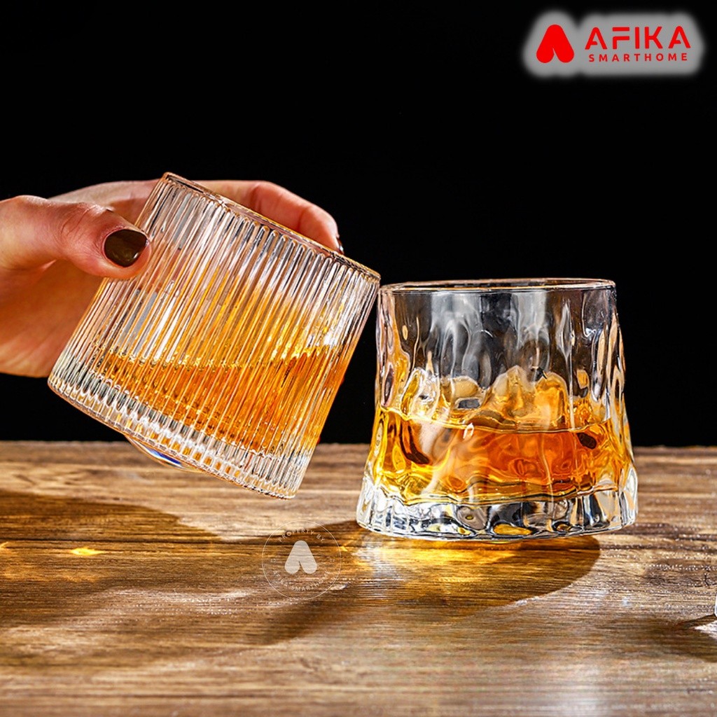 แก้วไวน์คริสตัล Spinning Wobble Cognac Wine Glass 150 ml