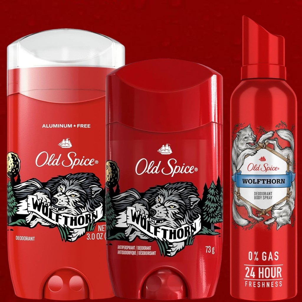 OLD SPICE WOLFTHORN Deodrant (พร้อมส่ง)