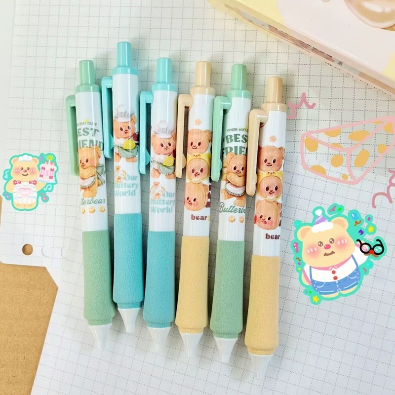 [Aria] Deli Butter Bear กดปากกาเจล0.5mm