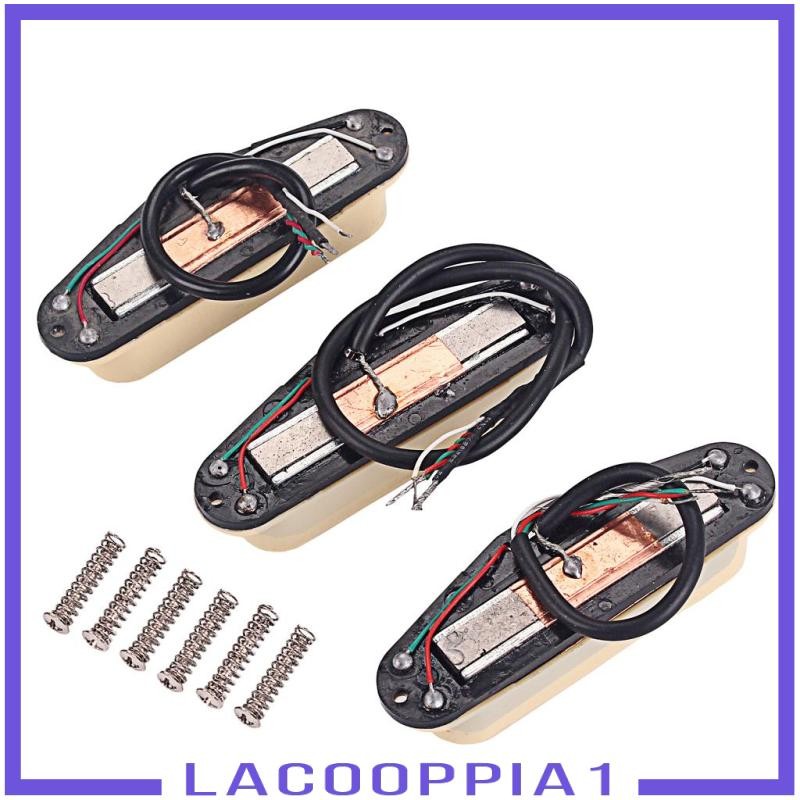 [Lacooppia1] 1 ชุดคอ/กลาง/บริดจ์ Humbucker Pickup Alnico V สําหรับชิ้นส่วนกีตาร์ ST