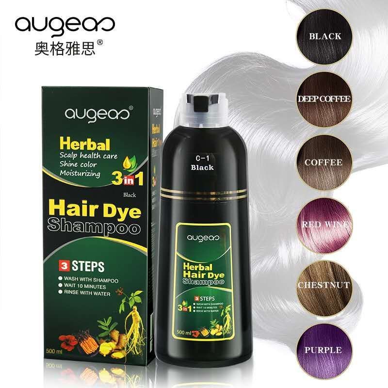 Ugeas HERBAL HAIR DYE HAIR COLORING SHAMPOO 500ML