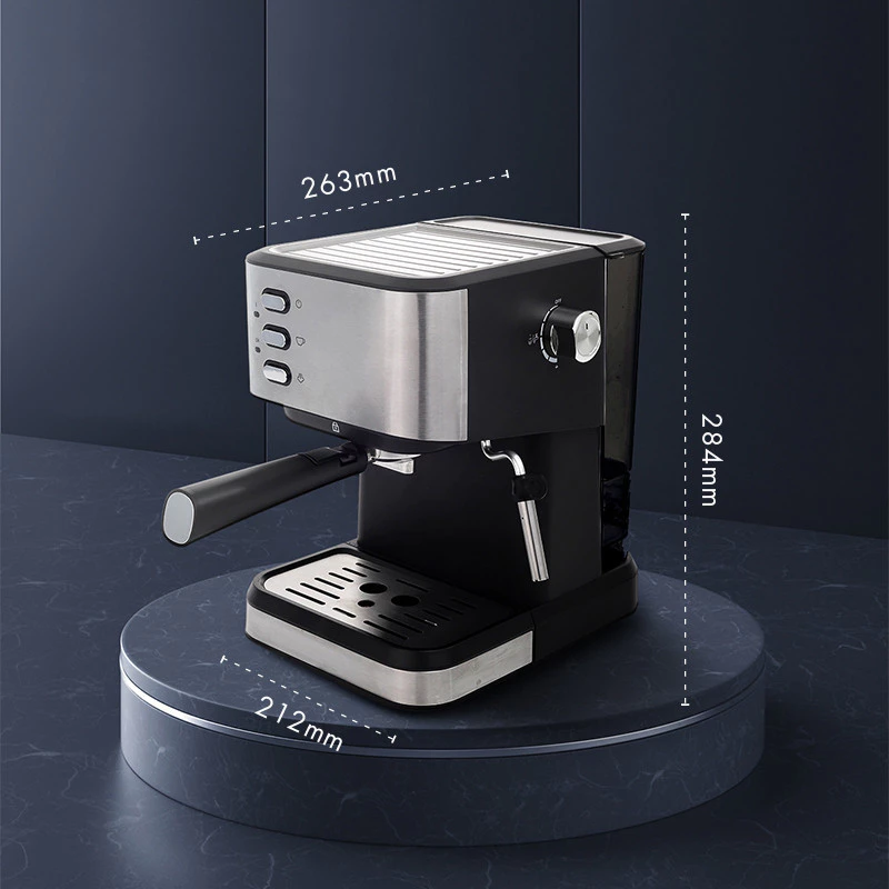รับประกัน 1 ปี เครื่องชงกาแฟ 20bar เครื่องชงกาแฟสด รุ่น 1.5L coffee machine มาพร้อมชุดด้ามชงกาแฟ thumbnail 9