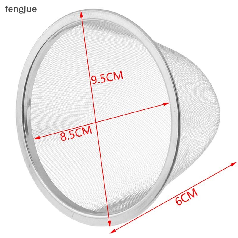 Fengjue ตาข่ายสแตนเลสแบบใช้ซ้ําได้กรองชากาน้ําชาใบชากรองเครื่องเทศ TH ราคา ถูกที่สุด ดีลบีเคเค แกลเลอรีภาพที่ 6