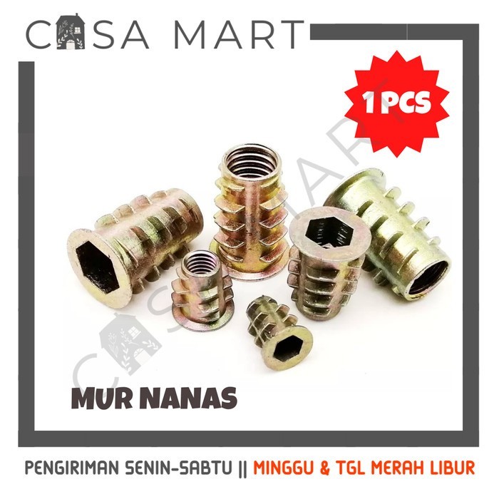 ถั่วสับปะรด Knockdown ปลูก Bolt M4 M5 M6 M8 M4x10 M5x10 M6x13 M6x20 M8x