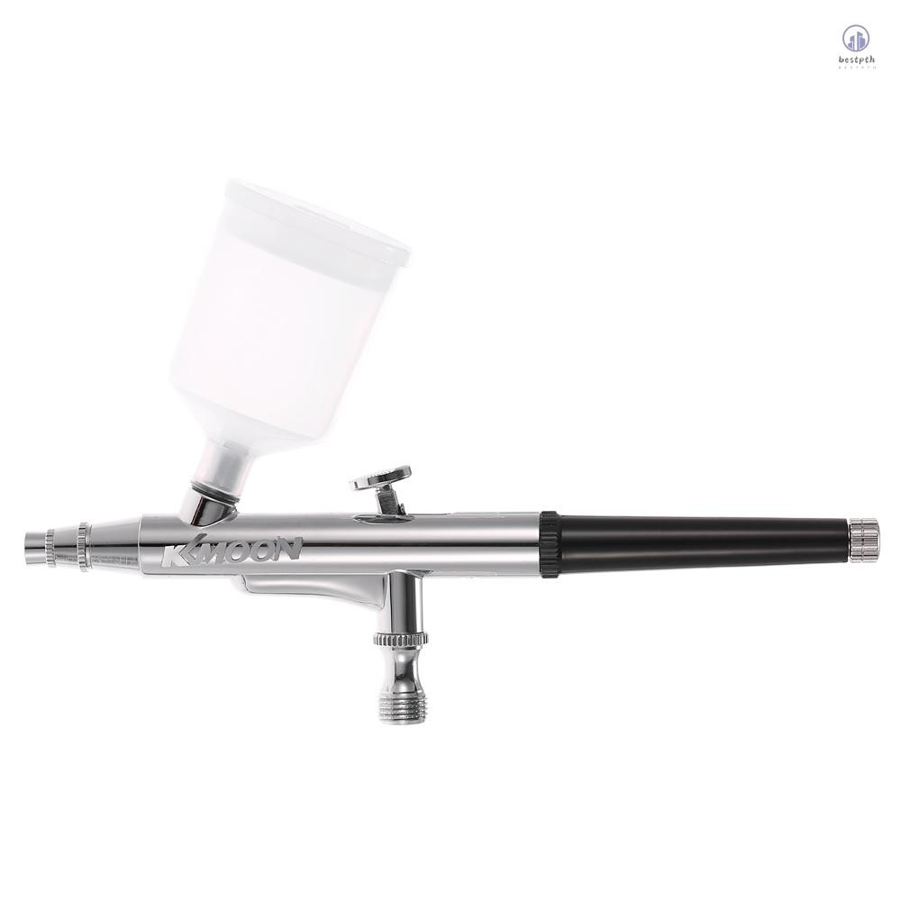 Kkmoon Professional ขายร้อน Gravity Feed Airbrush สําหรับเค้กตกแต่งทํา Tattoo Air แปรงเล็บเครื่องมือ
