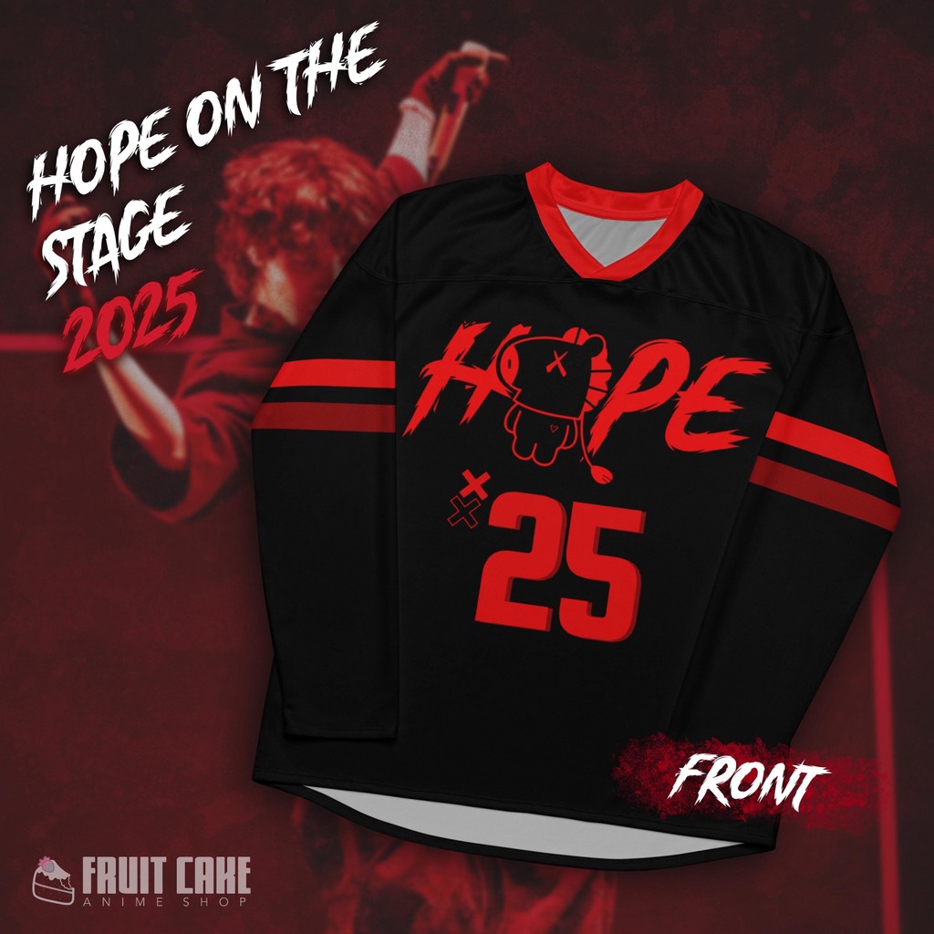 J-Hope Hockey Jersey Jhope Merch Hope On The Stage Tour เสื้อยืด J Hope World Tour เสื้อ BTS Hobi เส