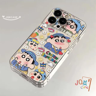 เคส ชินจัง TPU สำหรับ Vivo Y91 Y91C Y21 Y30i Y20i Y35 Y17S Y15s Y21s Y51 Y11 Y31 Y17 Y15 Y12 กรณีป้องกันโปร่งใส