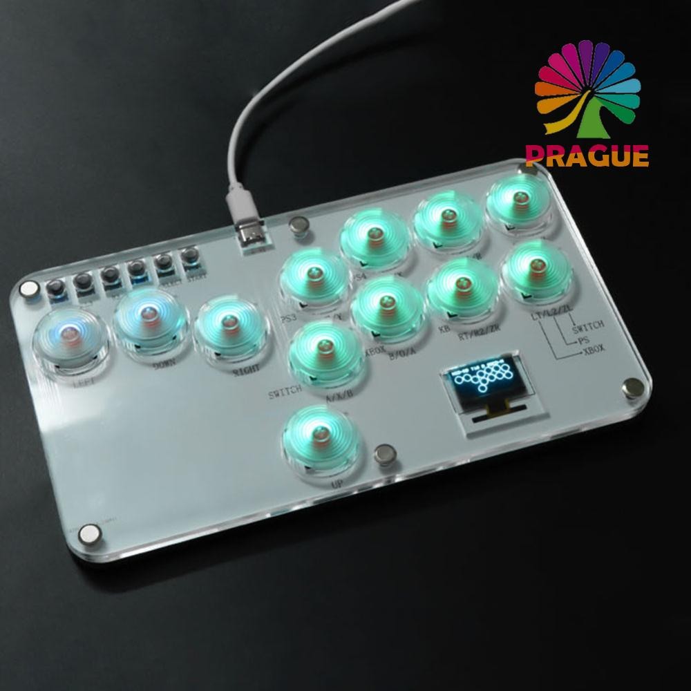 Arcade Fightstick 12Keys All-Button Stickless Arcade Stick สําหรับ PC/PS4/PS3/Switch [prague.th] - รูปที่ 4