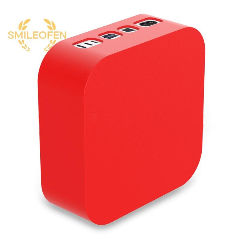 [Smileofen] เคสคอมพิวเตอร์ PC เดสก์ท็อปสีสันสดใสสําหรับ Mac Mini M4 M4 Pro 2024 ฝาครอบป้องกันซิลิโคนใหม่