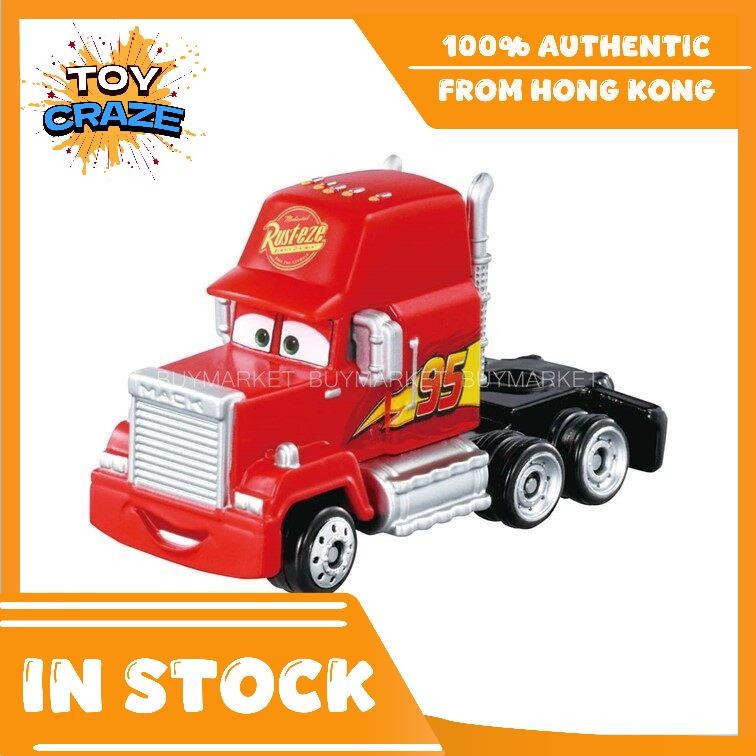 [ของแท้] Takara Tomy Disney Tomica Pixar Cars C-15 Mack (รถยนต์ 3 ประเภท) รถรุ่น 6 ซม.